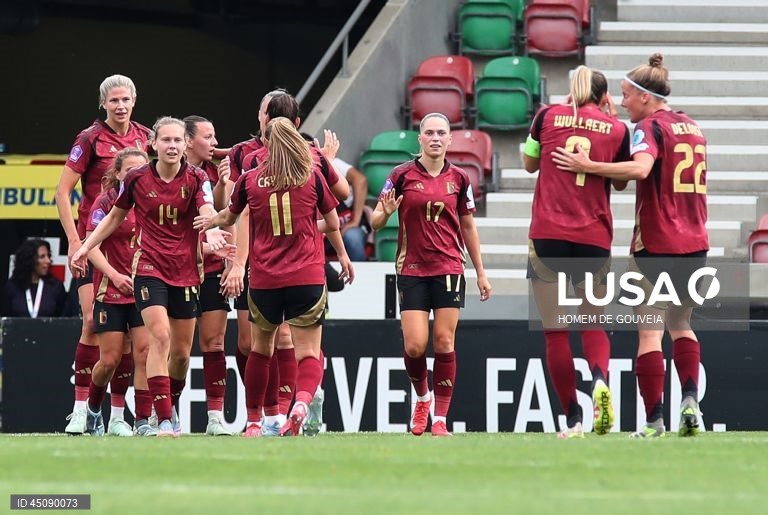Futebol: Liga das Nações feminina - Portugal vs Bélgica