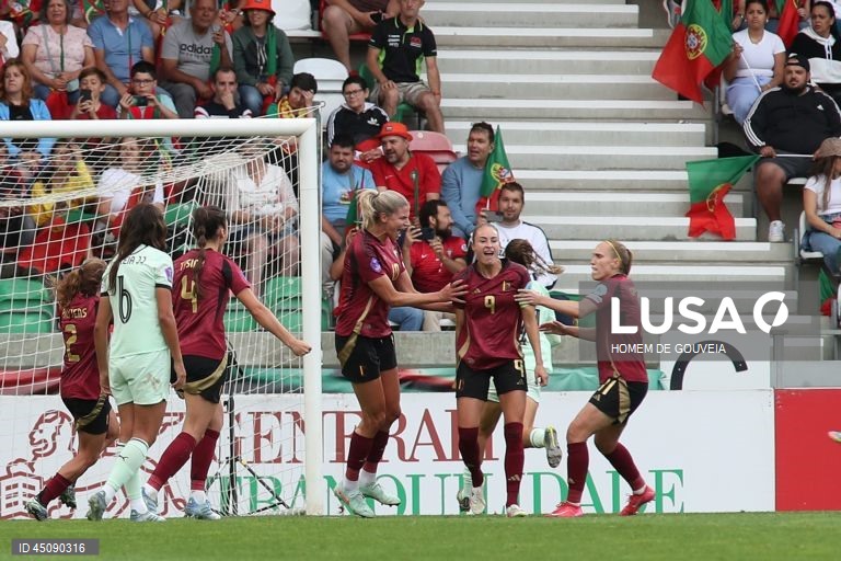 Futebol: Liga das Nações feminina - Portugal vs Bélgica