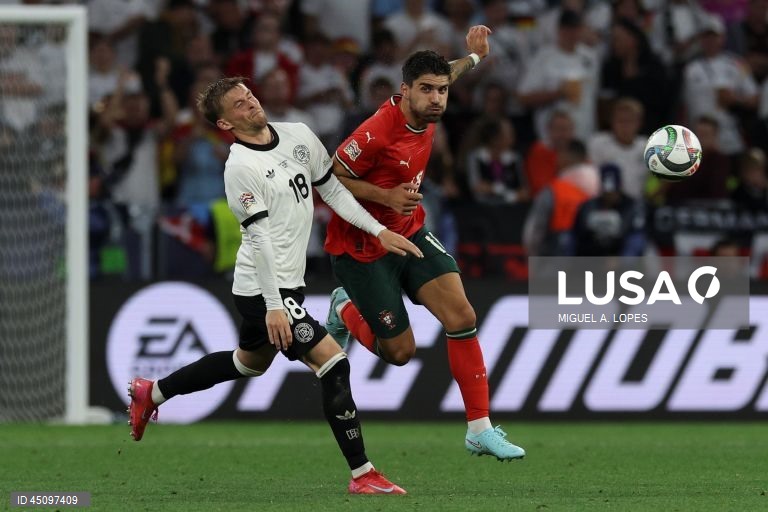 Portugal apurou-se hoje pela segunda vez para a final da Liga das Nações de futebol, ao vencer de virada a Alemanha por 2-1, em jogo das meias-finais disputado em Munique.