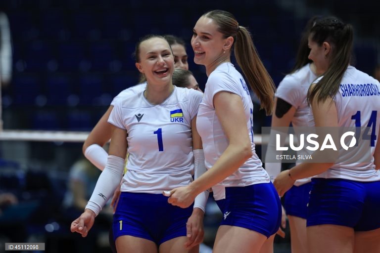 Voleibol: European Golden League feminina - Ucrânia (3-1) Portugal