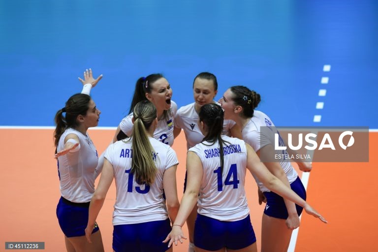 Voleibol: European Golden League feminina - Ucrânia (3-1) Portugal