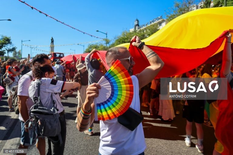 Lisboa: 26.ª Marcha do Orgulho LGBTI+ de Lisboa