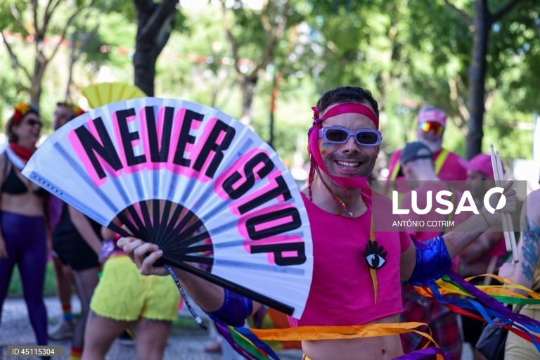 Lisboa: 26.ª Marcha do Orgulho LGBTI+ de Lisboa