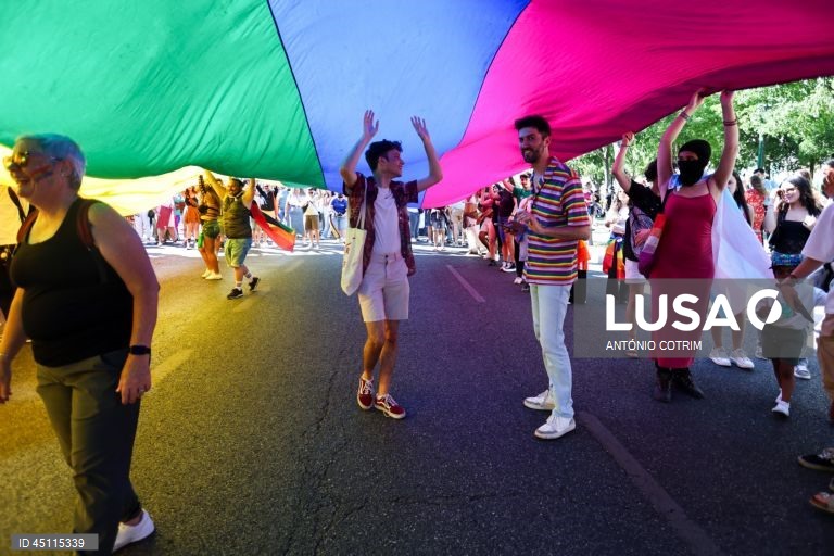 Lisboa: 26.ª Marcha do Orgulho LGBTI+ de Lisboa