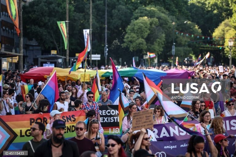 Lisboa: 26.ª Marcha do Orgulho LGBTI+ de Lisboa