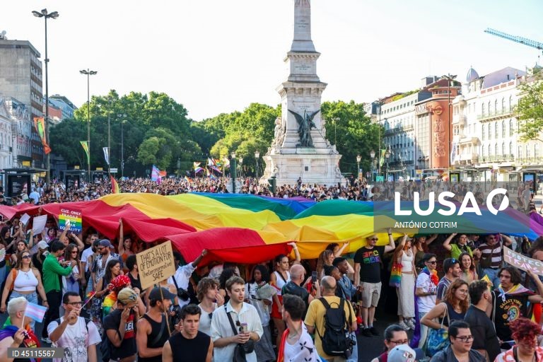Lisboa: 26.ª Marcha do Orgulho LGBTI+ de Lisboa