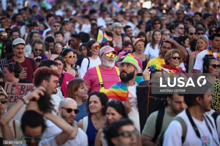Lisboa: 26.ª Marcha do Orgulho LGBTI+ de Lisboa