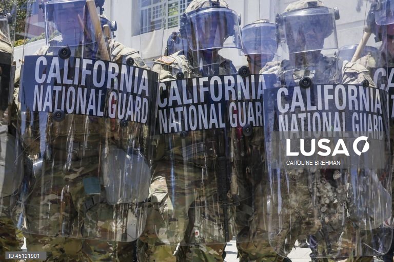 EUA: Protestos anti-Trump em Los Angeles