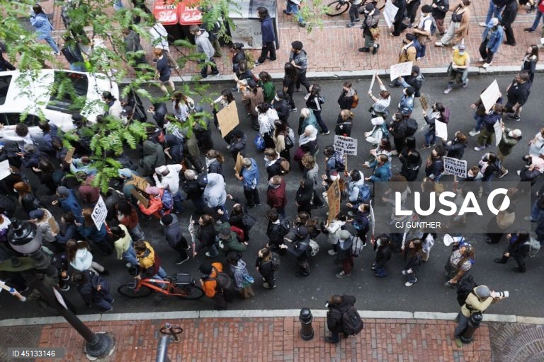 EUA: Manifestação em Boston contra a deportação de imigrantes
