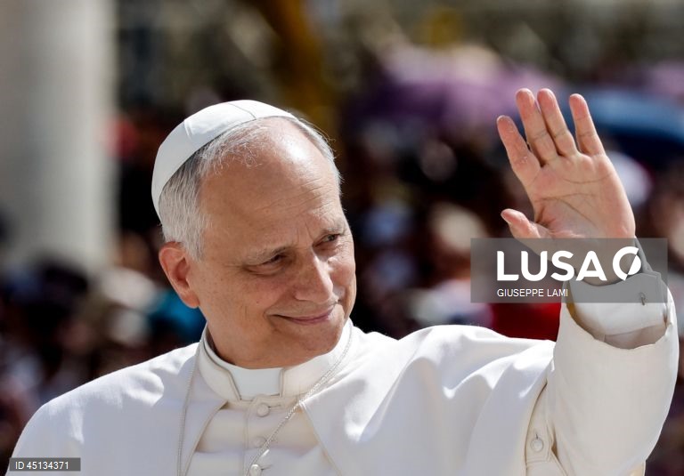 Roma: Audiência geral do Papa Leão XIV na Praça de São Pedro.