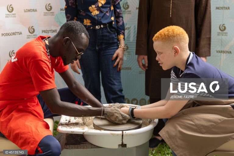 Dia Internacional da Consciencialização do albinismo a 13 de junho. (FOTOS DE ARQUIVO. 