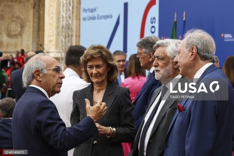 Lisboa: Cerimónia dos 40 anos da assinatura de Portugal do Tratado de Adesão às Comunidades Europeias