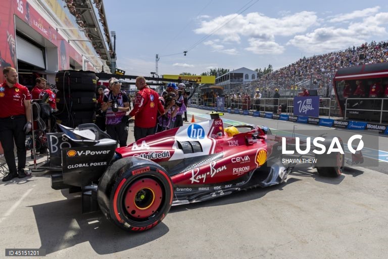 Automobilismo: F1 - treinos para o Grande Prémio do Canadá