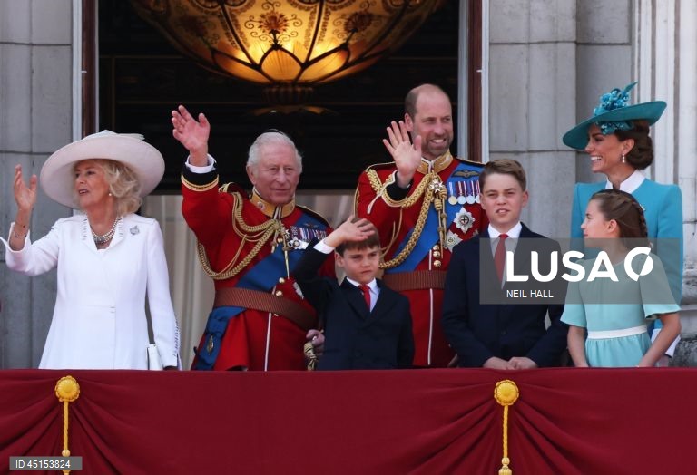 Reino Unido: Celebrações do aniversário do Rei Carlos III
