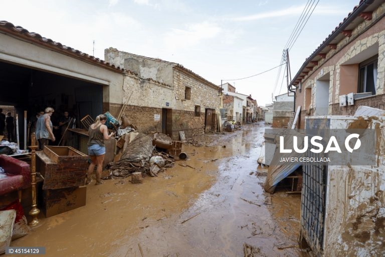 Espanha: Inundações provocadas por chuvas torrenciais na província de Saragoça
