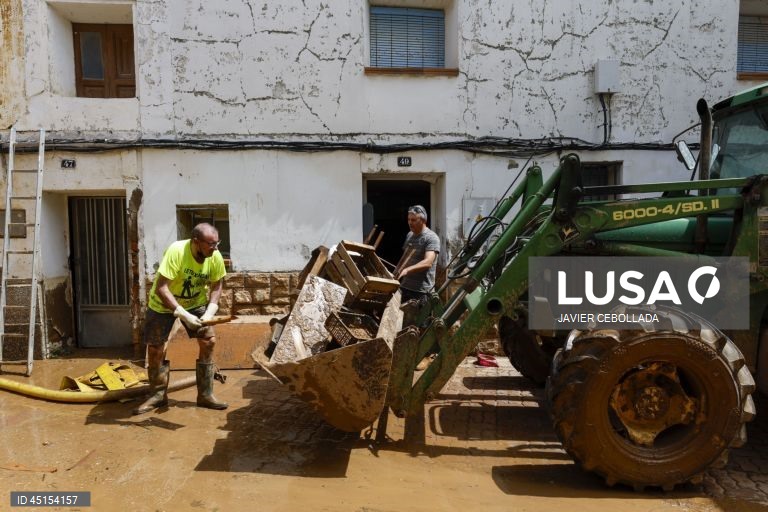 Espanha: Inundações provocadas por chuvas torrenciais na província de Saragoça