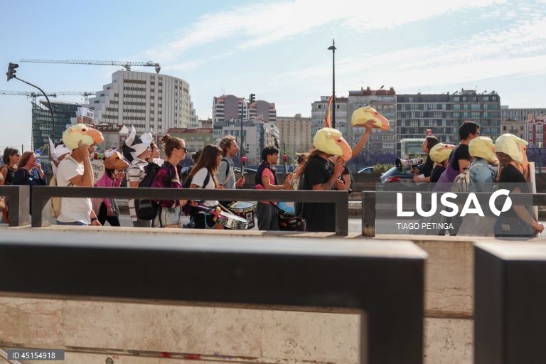 Marcha do Dia Internacional da Consciencialização contra o Transporte de Animais Vivos