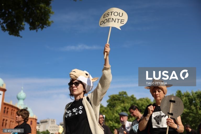 Marcha do Dia Internacional da Consciencialização contra o Transporte de Animais Vivos