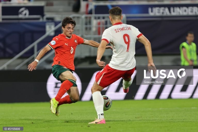 Euro sub-21 - Portugal goleia Polónia (5-0)
