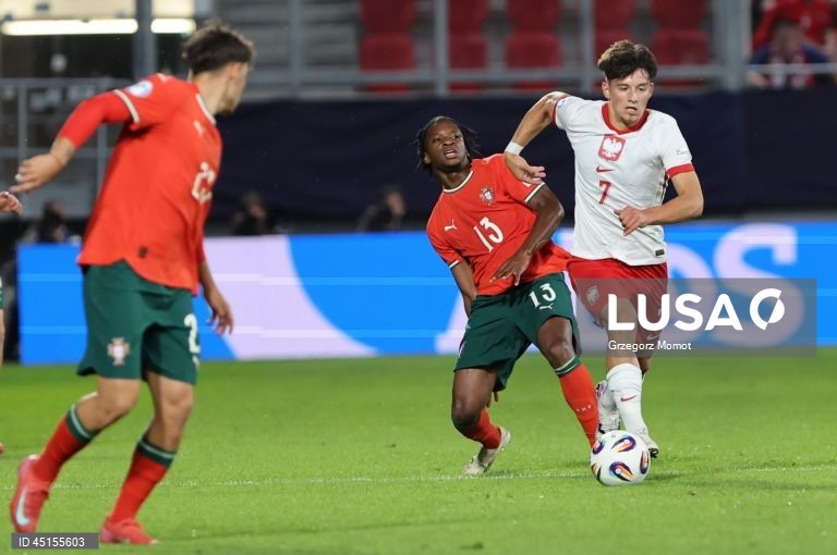 Euro sub-21 - Portugal goleia Polónia (5-0)