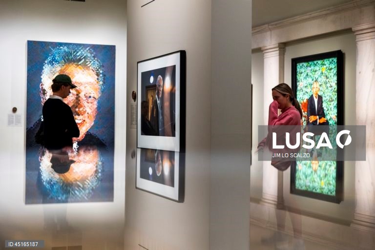 Exposição “America's Presidents” na National Portrait Gallery em Wahington DC