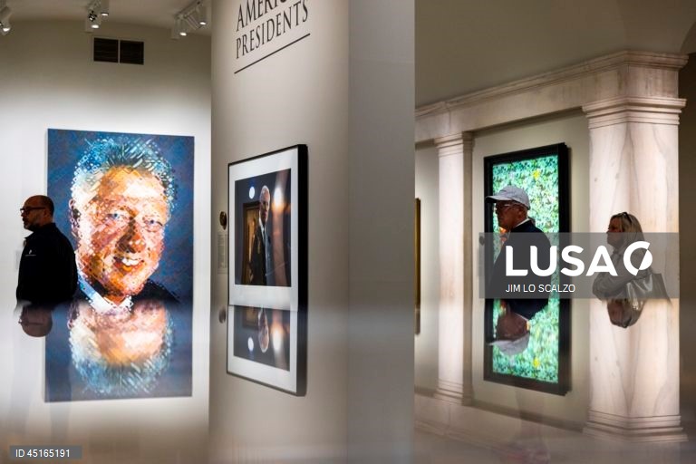 Exposição “America's Presidents” na National Portrait Gallery em Wahington DC