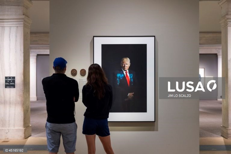 Exposição “America's Presidents” na National Portrait Gallery em Wahington DC