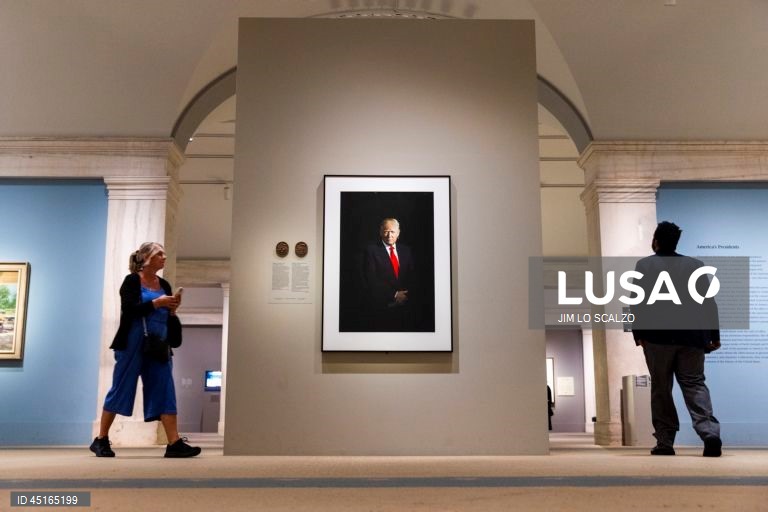 Exposição “America's Presidents” na National Portrait Gallery em Wahington DC