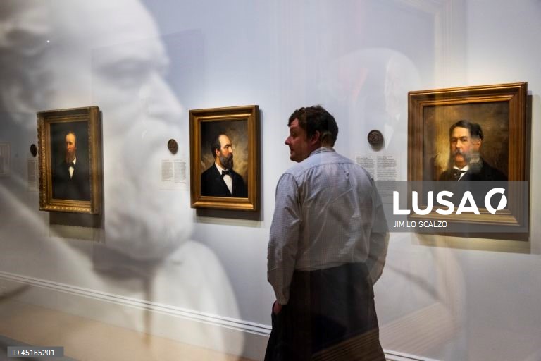 Exposição “America's Presidents” na National Portrait Gallery em Wahington DC