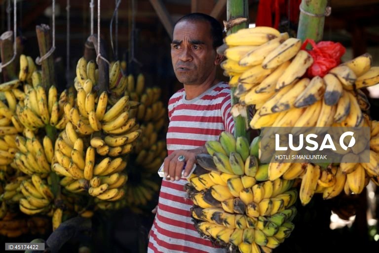 Indonésia: Mercado tradicional em Banda Aceh