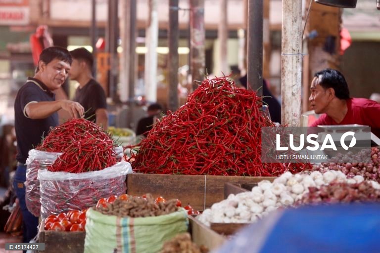 Indonésia: Mercado tradicional em Banda Aceh