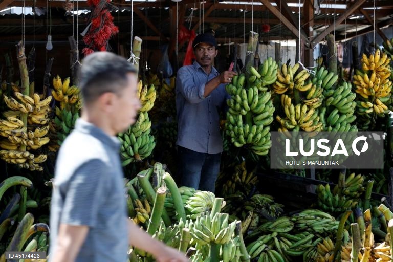 Indonésia: Mercado tradicional em Banda Aceh