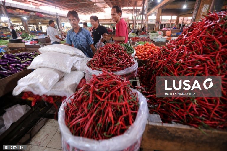 Indonésia: Mercado tradicional em Banda Aceh