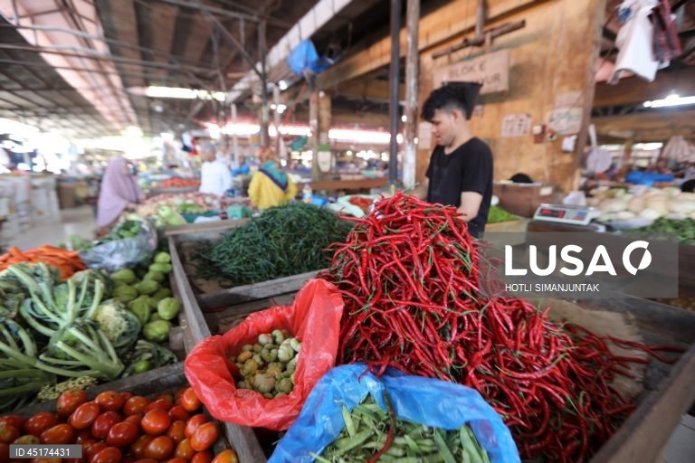 Indonésia: Mercado tradicional em Banda Aceh