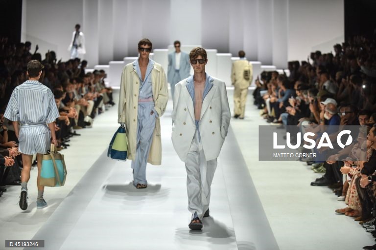 Milão: Desfile da moda Dolce & Gabbana