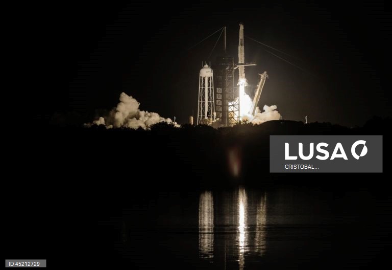 Missão Axiom-4 com 4 astronautas para a Estação Espacial Internacional
