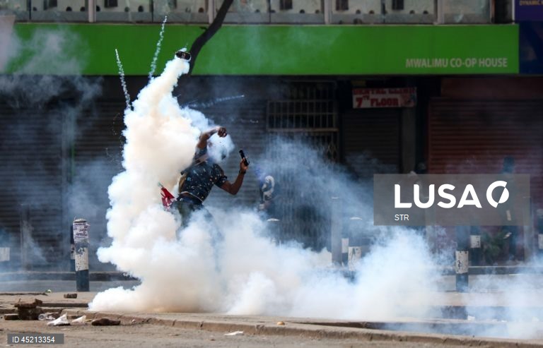 Quénia: Manifestação marca o aniversário do movimento de protesto da Geração Z em Nairobi