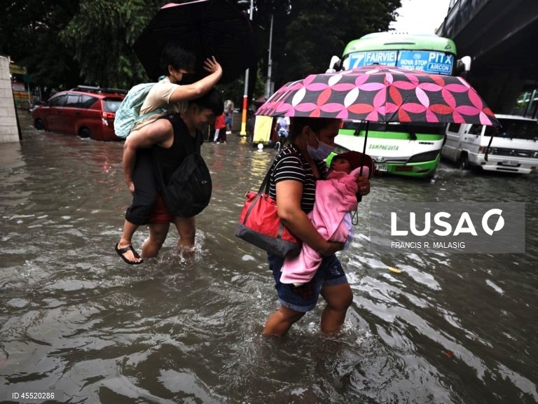 Filipinas: inundações em Manila provocadas por uma perturbação meteorológica