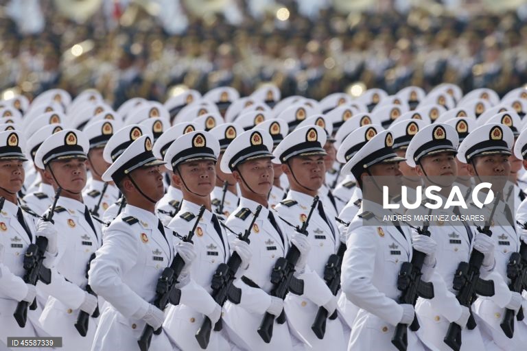 China: Desfile militar assinala o 80.º aniversário do fim da Guerra Sino-Japonesa em Pequim