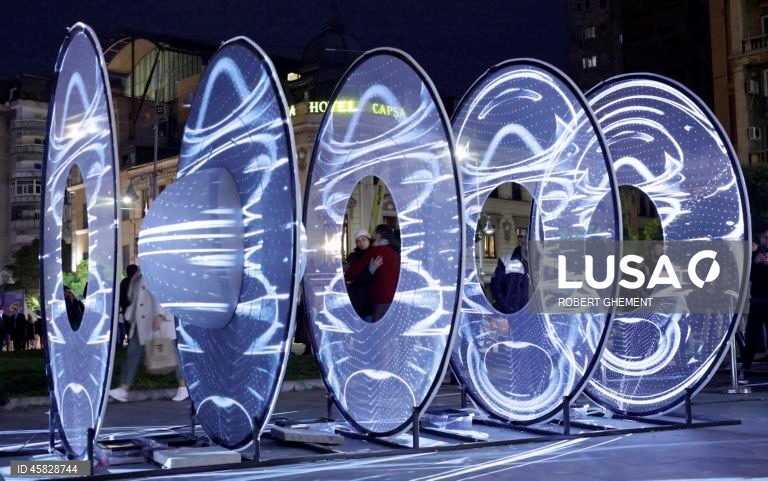 Roménia: Festival Internacional de Luzes Spotlight 2025 em Bucareste