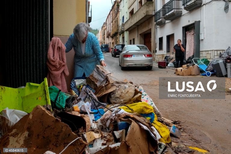 Espanha: Rescaldo das inundações na Catalunha