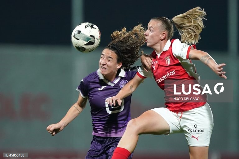 Taça Europa Feminina: Sporting de Braga vs Anderlecht