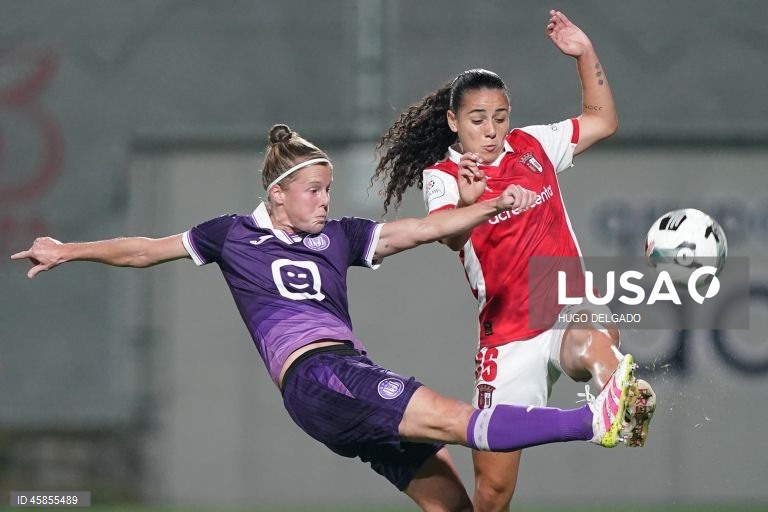 Taça Europa Feminina: Sporting de Braga vs Anderlecht