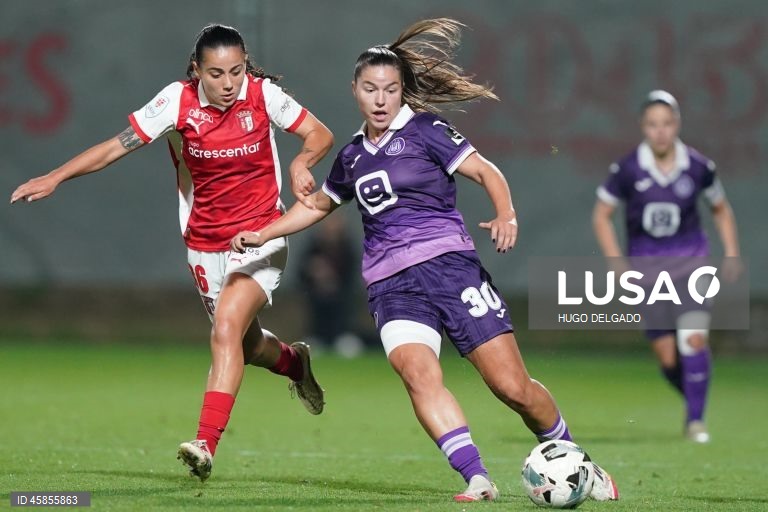 Taça Europa Feminina: Sporting de Braga vs Anderlecht