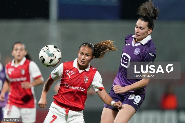 Taça Europa Feminina: Sporting de Braga vs Anderlecht