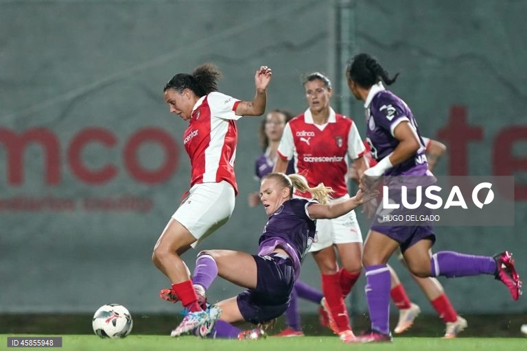 Taça Europa Feminina: Sporting de Braga vs Anderlecht