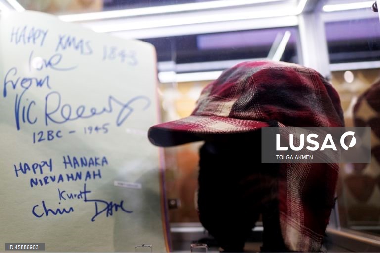  leilão de memorabilia musical da Propstore Auction House em Londres