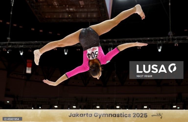 Indonésia: Campeonato Mundial de Ginástica Artística da FIG 2025
