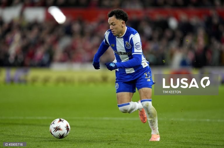  O FC Porto somou hoje a primeira derrota da época, ao perder por 2-0 no terreno dos ingleses do Nottingham Forest, em jogo da terceira jornada da fase de liga da Liga Europa de futebol.