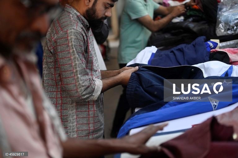 Paquistão: Indústria têxtil em Karachi